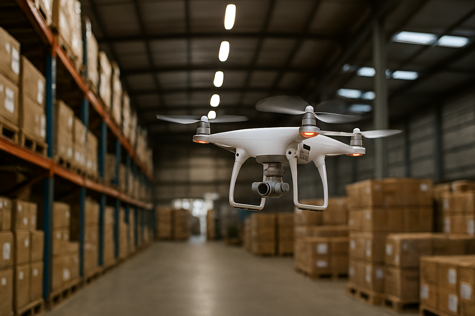 Tendências futuras em armazenagem: drones, IoT e realidade aumentada